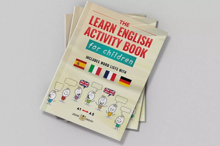 inglese per bambini, activity book