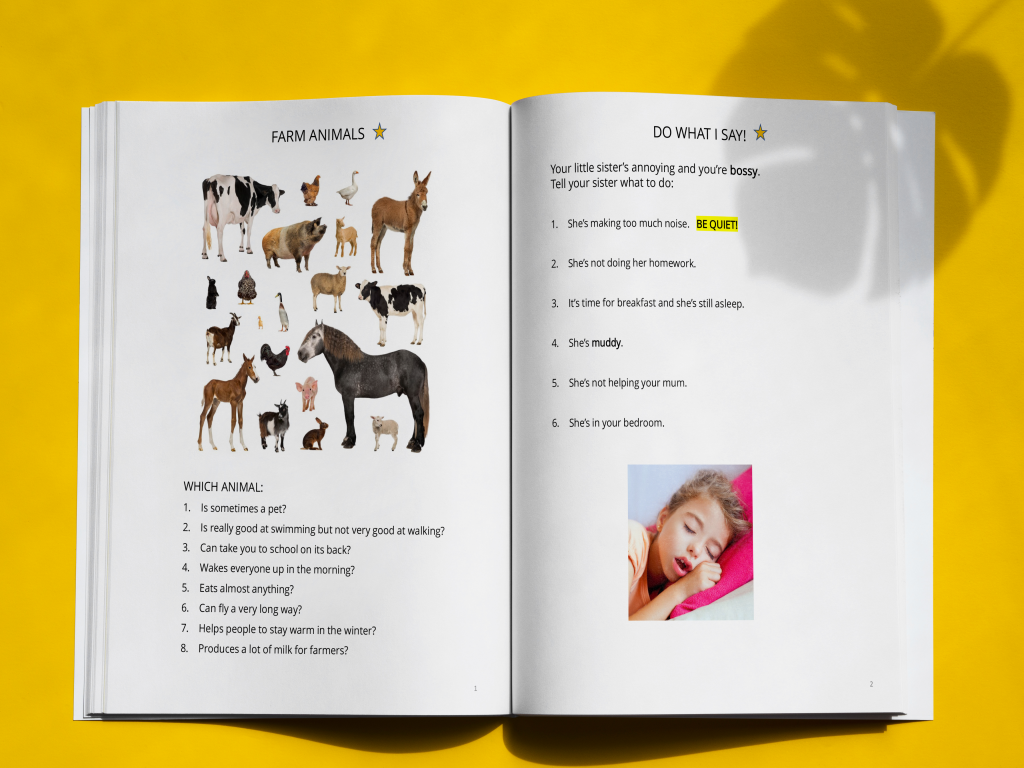 inglese per bambini zigzag