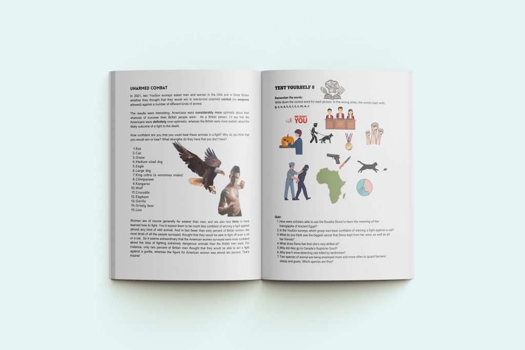learn english with fun facts, zigzag english